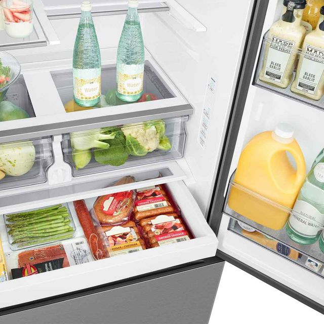 Samsung Bespoke AI 36" 25.5 Cu. Ft. Fingerprint Resistant Stainless Steel French Door Refrigerator with External Water & Ice Dispenser-4