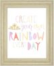 Classy Living Jenaya Jackson Lets Chase Rainbows III Wall Art-0