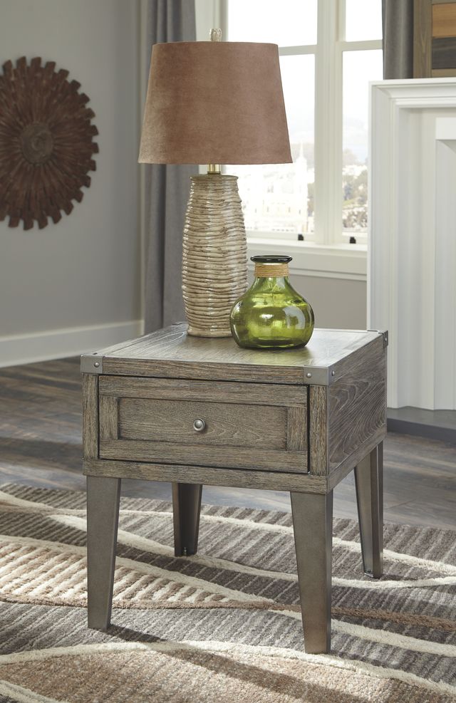 Signature Design by Ashley® Chazney 2-Piece Rustic Brown Living Room Table Set-2