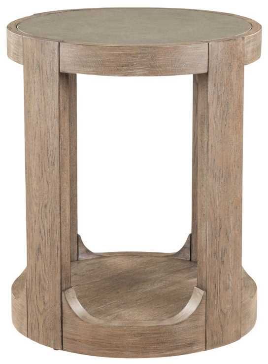 Liberty Furniture South Bend Burnished Clay Chairside Table-2