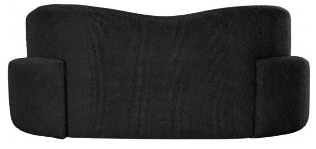 Meridian Furniture Principessa Black Boucle Fabric Loveseat-3