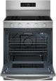 Whirlpool® 30" FingerPrint Resistant Stainless Steel Freestanding Gas Range with Air Cooking Technology-1