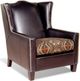 Campio Furniture Legacy Leather Sabrina Burgundy Chair-0