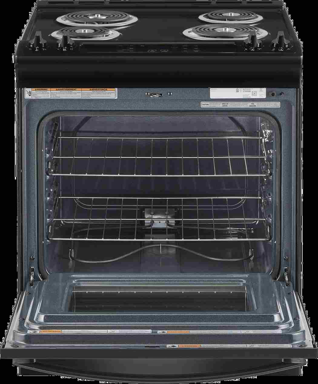 Whirlpool® 30" Black Freestanding Electric Range with Frozen Bake™ Technology-1