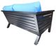CabanaCoast® Customizable Apex Aluminum Outdoor Loveseat-2