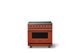 Viking® 5 Series 36" Spiced Cider Pro Style Induction Range with Polished Chrome Trim-0