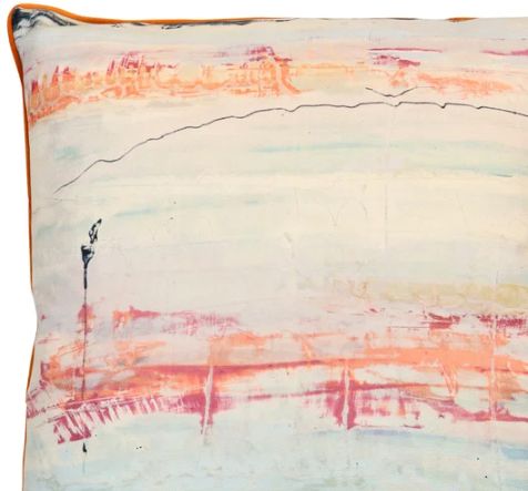 Stylecraft Pink/White Designer Pillow-1