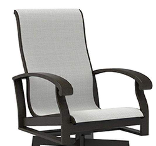 Lane Venture® Smith Lake Sling Swivel Bar Stool-2