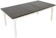 Jofran Inc. Madison County Barnwood Extension Dining Table with Vintage White Base-4