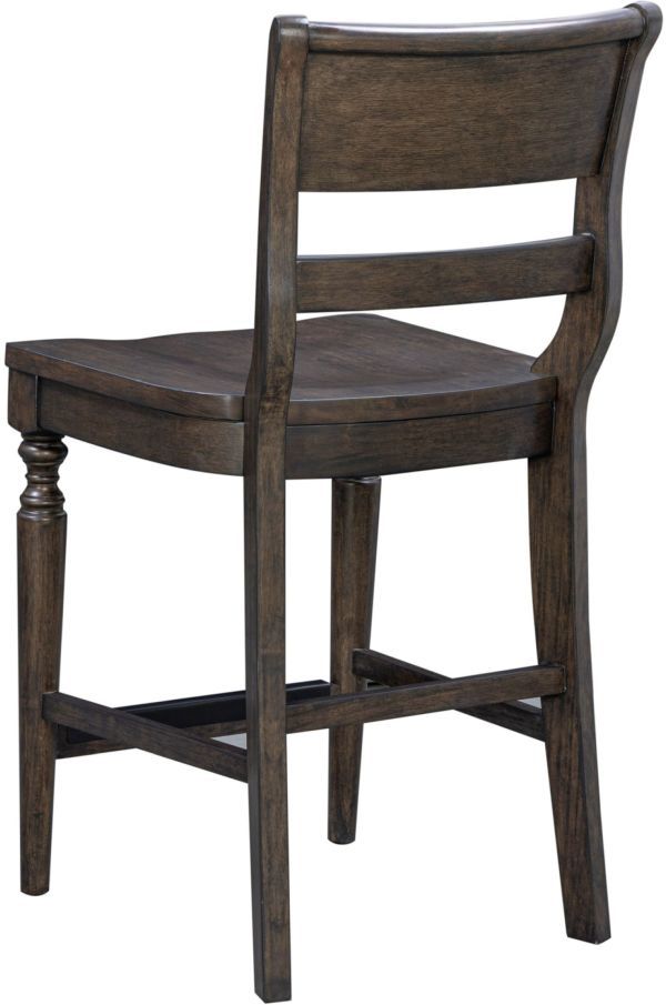 aspenhome® Cambridge Cracked Pepper Counter Chair-2