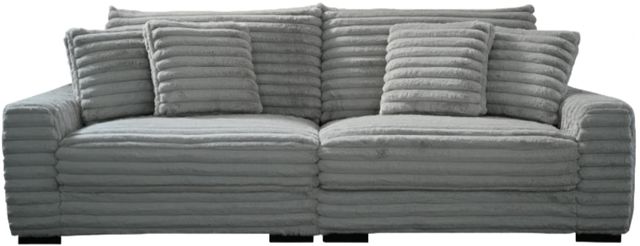 New Classic® Home Furnishings Embrace Gray Sofa-0