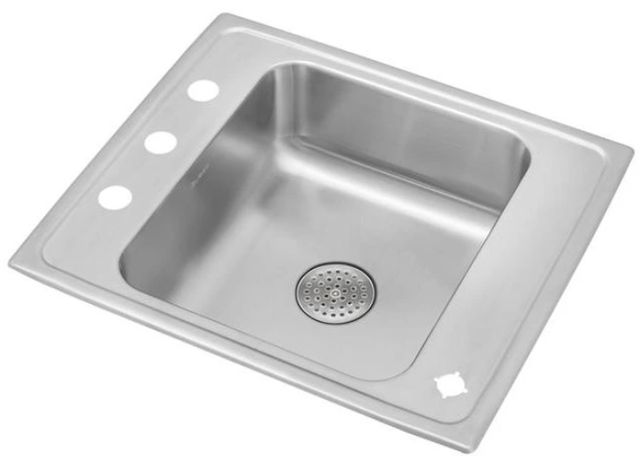 Elkay Lustertone® Lustrous Satin 22" Single Classroom Sink with Perfect-0