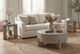 Liberty Furniture Affinity 3-Piece Gray Occasional Table with Dusty Taupe Base Set-3