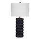 Bassett Mirror Pareena Black Table Lamp-0
