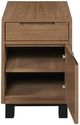 Hammary® Gibbs Manhattan Rectangular Chairside Chest with Black Base-2