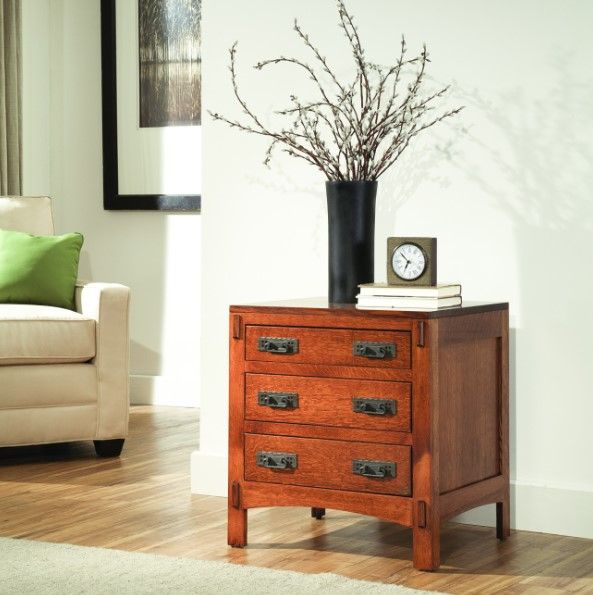 Mavin Customizable American Craftsman Nightstand-1
