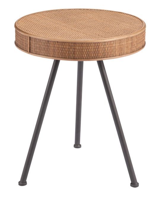 Zuo® Modern Stuart Natural Side Table-1