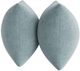 Joybird 2-Piece Plush Mist Throw Pillow Set-2