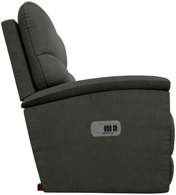 La-Z-Boy® Trouper Ink Power Rocking Recliner with Headrest-3