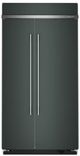 KitchenAid® 42" 25.5 Cu. Ft. Juniper Built-In Side-by-Side Refrigerator with Platinum Interior-0