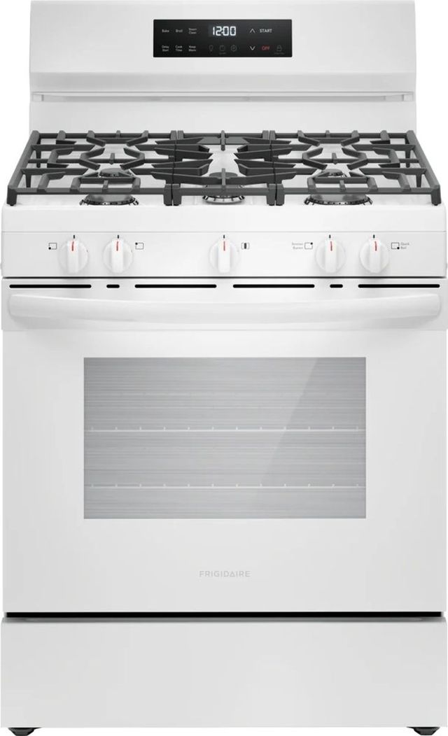 Frigidaire® 30&quot; White Pro Style Gas Range | M &amp; H Appliance