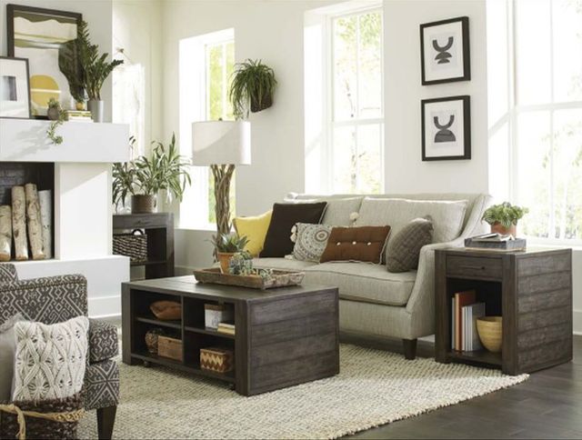 Hammary® Portman Natural Rich Brown Rectangular Lift Top Coffee Table-1