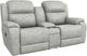 La-Z-Boy® Dorian Steel Power Reclining Loveseat with Console and Headrest-0