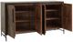 International Furniture Direct Verona Dark Brown Console-5