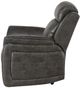 Global Furniture USA U8517 Gray Glider Recliner-2