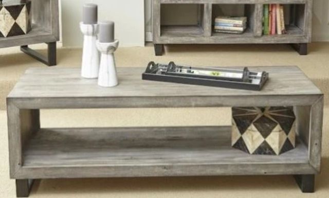Jofran Inc. Mulholland Drive Brown Cocktail Table-1
