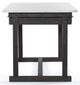Magnolia Home by Joanna Gaines Dylan Coal/White 60" Rectangular Counter Table-2