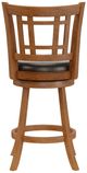 HH2 Home Fairfox Oak Swivel Counter Stool-3