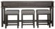 Liberty Furniture Tanners Creek 4-Piece Gray/Graystone Console Table Set-2