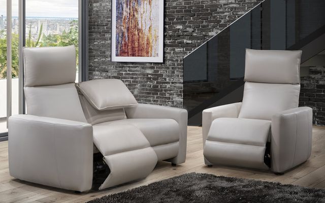 Bugatti Design Jack Electric Reclining Loveseat-3