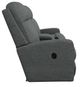 La-Z-Boy® Finley Midnight Manual Wall Reclining Loveseat with Console-2