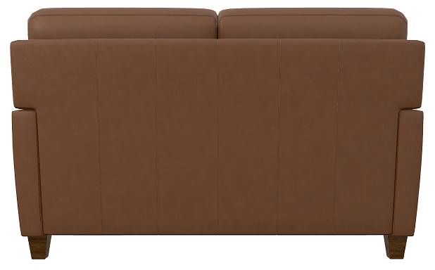La-Z-Boy® Draper Oak Leather Loveseat-3