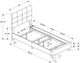 Monarch Specialties Inc. Grey Linen Twin Bed-4
