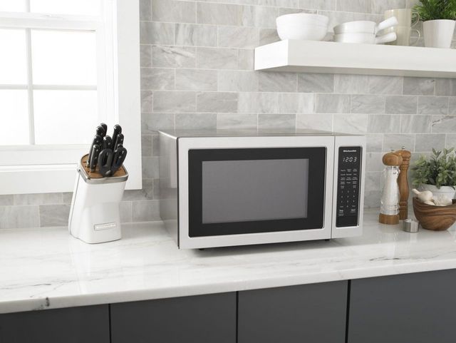 KitchenAid® 1.6 Cu. Ft. Stainless Steel Countertop Microwave-4