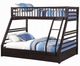 ACME Furniture Jason Espresso Twin XL Over Queen Bunk Bed with Storage-0