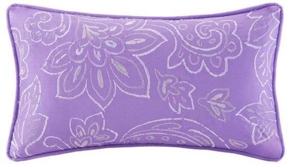 Olliix by Mi Zone Riley Purple Full/Queen Comforter Set-1