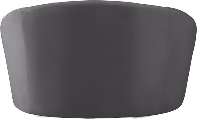 Meridian Furniture Riley Grey Velvet Chair-2