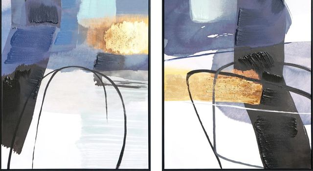 Classy Art Style 3 HD Print Textured Canvas in Wall Art Set -1