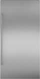 Sub-Zero® Classic 36" Stainless Steel Flush Inset Door Panel with Pro Handle-0