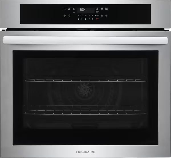 Frigidaire® 30” Stainless Steel Electric Single Wall Oven with Air Fry-0