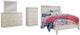 Signature Design by Ashley® Dreamur 4-Piece Champagne Full Panel Bed Set-0