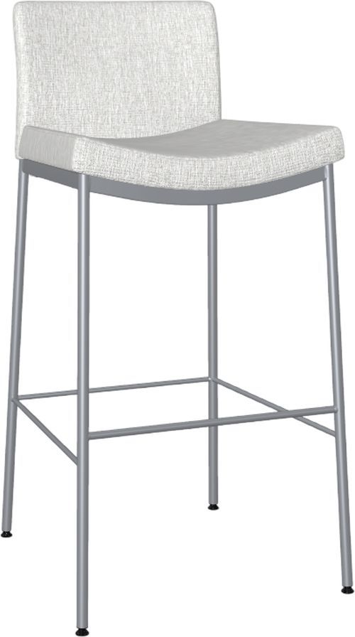 Amisco Customizable Osten Upholstered Low Back Bar Stool-0