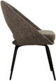 Primo™ International 3319 2-Piece Dark Grey Upholstered Accent Dining Chair Set-2