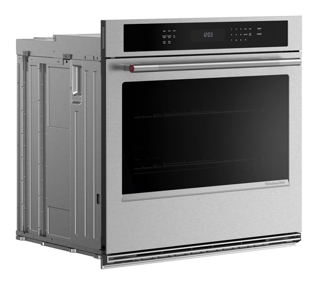 KitchenAid® 30" PrintShield™ Stainless Steel Single Electric Wall Oven with Air Fry Mode-3