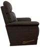 La-Z-Boy® Fulton Dark Chocolate Leather Manual Rocking Recliner-3