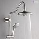 Forno Acqua AcquaSPA Brushed Nickel 8" Retrofit Shower System 1.8 GPM-5